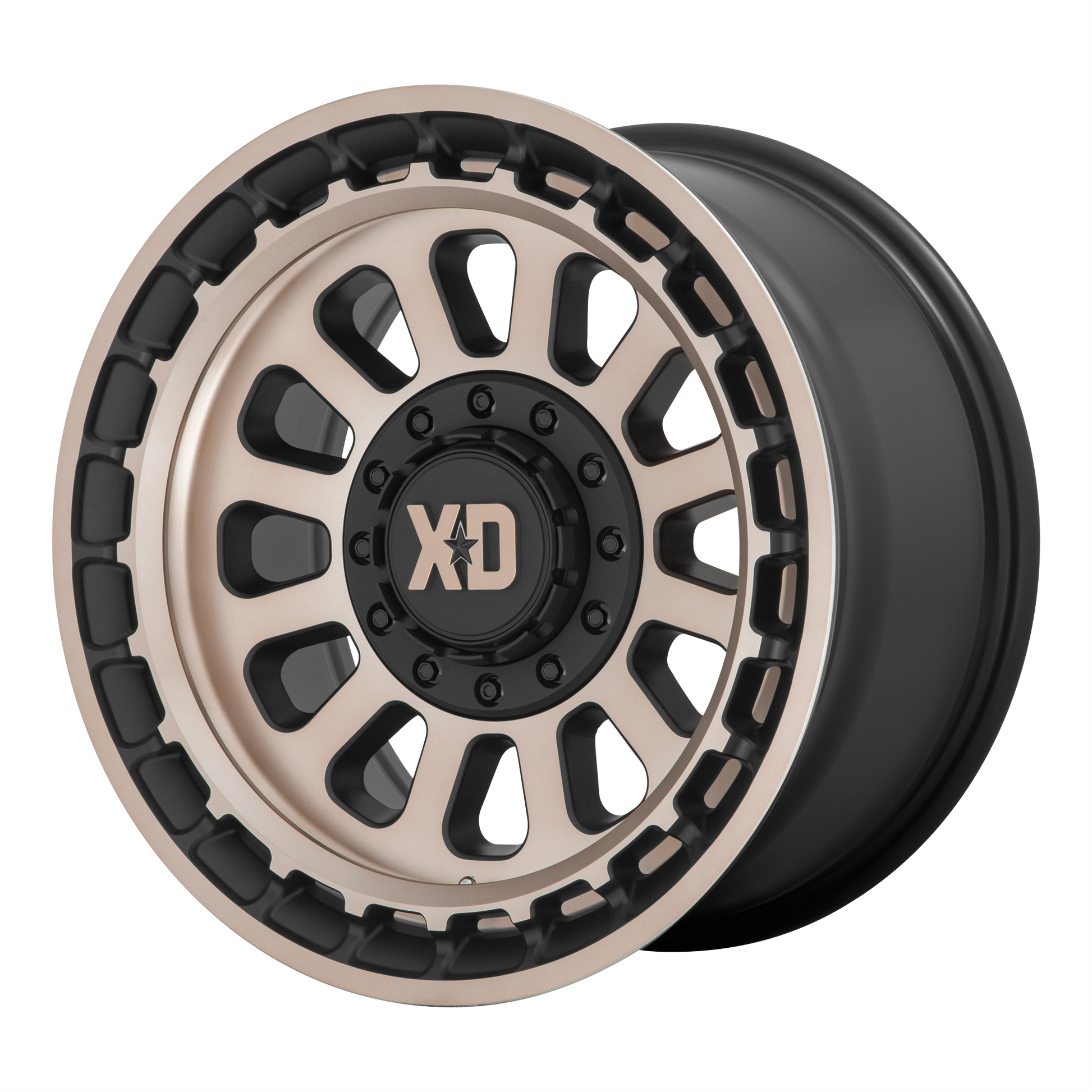 OMEGA 20x10 6x135.00/6x139.70 SATIN BLACK W/ BRONZE TINT (-18 mm) - Tires and Engine Performance