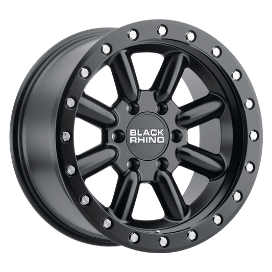 Black Rhino HACHI 17X8.5 -10 6X139.7/6X5.5 MATTE BLACK