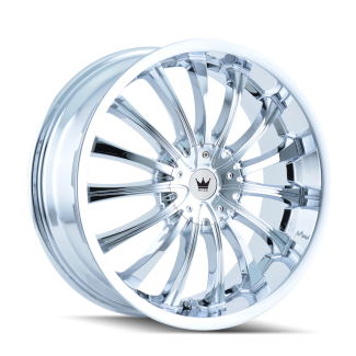MAZZI HYPE 351 20X9 6x135/6x139.7 30MM 106MM CHROME - Tires and Engine Performance