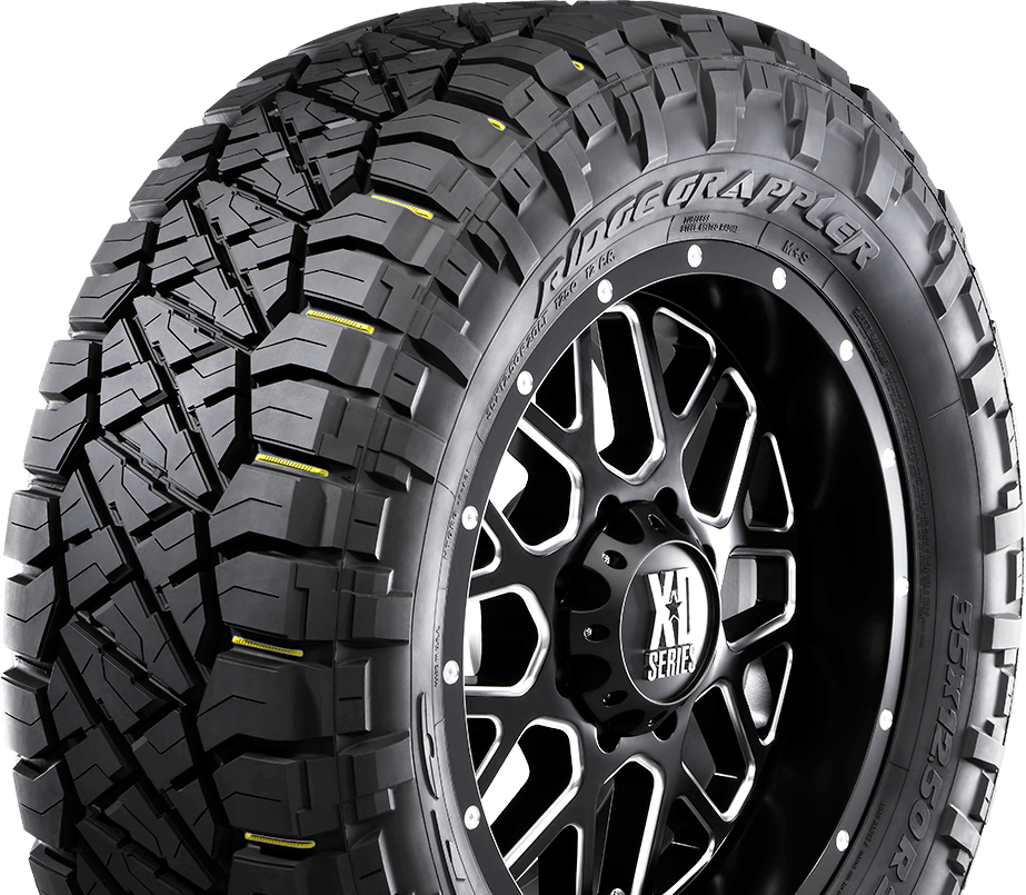 275/55R20LT E Nitto Ridge Grappler BLK SW - Tires and Engine Performance