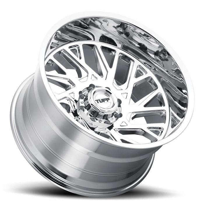 TUFF AT T4B 26x14 -72 6x139.7(6x5.5) Chrome - Tires and Engine Performance