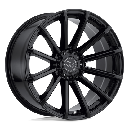Black Rhino ROTORUA 17X9.5 12 6X135/6X135 GLOSS BLACK