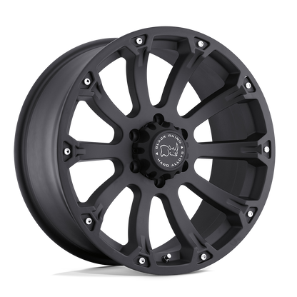 Black Rhino SIDEWINDER 18X9 12 5X150/5X150 MATTE BLACK