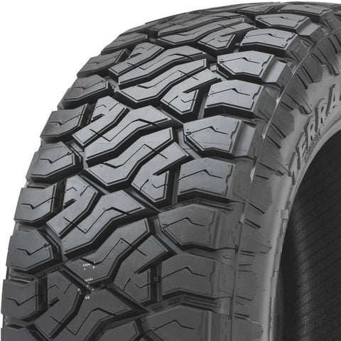 FORGIATO FLOW TERRA 005 24x14|24x12 6x135/139.7 6x5.5 OFFROAD BLACK/MILLED (Wheel and Tire Package)