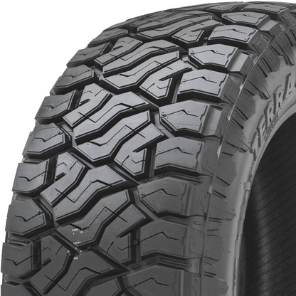 FORGIATO FLOW TERRA 003 24x12/24x14 6x139.7/6x5.5 OFFROAD BLACK/MILLED With Venom Power 35x12.50R24 (Wheel and Tire Package) - Tires and Engine Performance