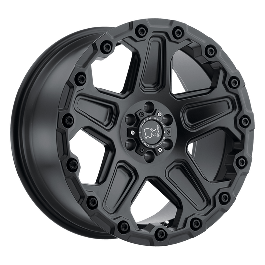 BLACK RHINO COG 20X9.5 -18 5X127 MATTE BLACK