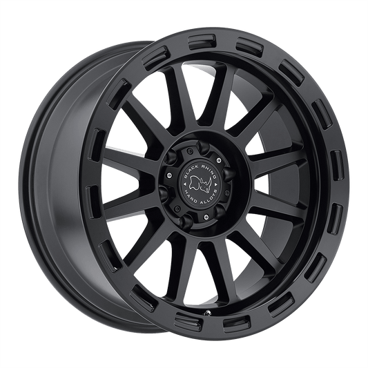 BLACK RHINO REVOLUTION 17X9 -12 5X127 MATTE BLACK