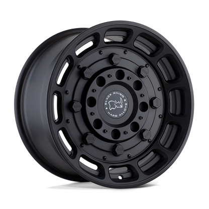 Black Rhino WARTHOG 17X8.5 -18 5X114.3 MATTE BLACK