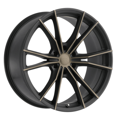 Black Rhino ZION 20X9 30 6X135/6X135 MATTE BLACK W/ MACHINED FACE & DARK MATTE TINT