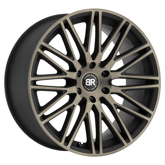 BLACK RHINO ZULU 24X10 30 6X135 MATTE BLACK W/ MACHINED FACE & DARK MATTE TINT