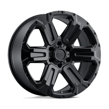 Black Rhino WANAKA 18X9 12 6X135/6X135 MATTE BLACK