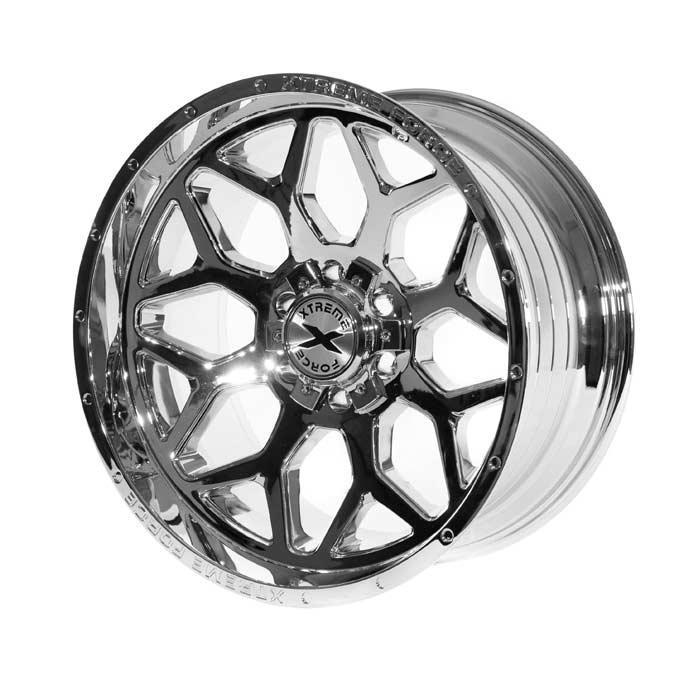 Xtreme Force XF-12 22x12 -51 5x127 (5x5)/5x139.7 (5x5.5) Chrome - Tires and Engine Performance